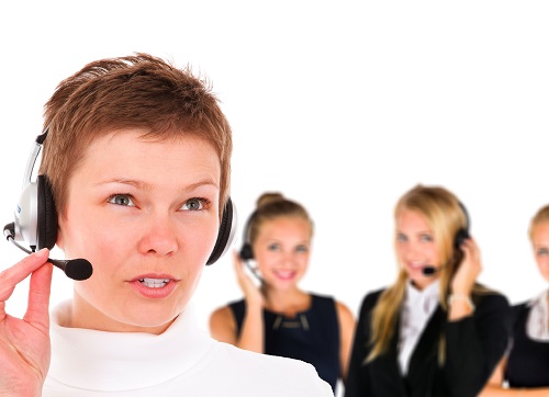 contact center voice prompts 5 women