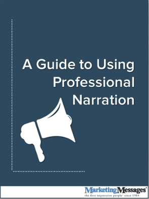 A_Guide_To_Using_Professional_Narration, Marketing Voice Partner 