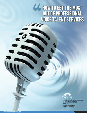 Getting The Most Out Of Professional Voice Talent Services